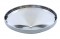 Chrome Plastic Rear Axle Cover Pointed Hub Cap W/ Spinner Hole