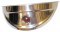 Stainless Steel 7" Visor W/ Glass Red Dot