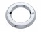 Chrome Plastic 2" Round Bezel W/O Visor