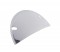 7" Half Moon Headlight Shield, Chrome Plated