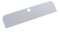 (2/Bulk) Stainless Steel 6 3/8" Rectangular Headlight Shield
