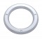 Chrome Plastic 4" Bezel W/O Visor