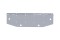 Chrome 2 License Plate Angled Holder W/ Running Light Cutout