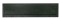 Black Rubber 24"W X 6"L Quarter Fender Top Mud Flap - 5 1/16" Hole