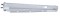 (2/Bulk) Stainless Steel 30" Heavy Duty Spring Loaded Straight Mud Flap Hanger - 2 1/2" Bolt Pattern