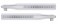 (2/Bulk) Stainless Steel Deluxe Quarter Fender Bracket W/ 11 Red Led 17" Light Bar W/ Bezel - Clear Lens