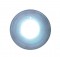 Chrome 1 Led Bullet Fastener - White