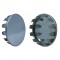 (5/Card) Stainless Steel 1" Hole Plug