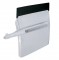 (2/Bulk) Stainless Steel 24" X 27" Deluxe Quarter Fender W/ 11 Amber Led 17" Light Bar - Clear Lens