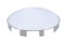 Stainless Steel Universal Dome Front Hub Cap - 1" Lip