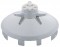 Stainless Steel 7/16" Lip 4 Even Notch Front Cap W/ Gun Cylinder Spinner
