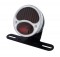 Black "1928 Duo Lamp" Tail Light With Red Glass Lens