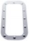 Stainless Steel Dimpled Vent Door Trim - Kenworth