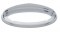 Chrome Plastic "Unibilt" Emblem Bezel W/ Visor - Peterbilt