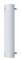 180 Stainless Steel 48" Plain Exhaust Shield - 6" Diameter Muffler