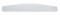 Stainless Steel 3"L X 16"W Standaed Bottom Mud Flap Plate - Welded Stud