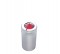 (2/Card) Chrome C.B. Knob W/ Diamond - Red