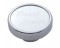 Chrome Dash Knob W/ Aluminum "Panel Lights" Sticker - Silver
