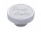 Chrome Dash Knob W/ Stainless Steel "Panel Lights" Plaque
