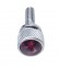Chrome Kenworth Dash Short Screws W/ Diamond - Purple