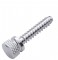 Chrome Freightliner Short Dash Screw - Plain