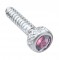 Chrome Freightliner Short Dash Screw W/ Diamond -