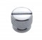(4/Card) Chrome Bolt Head - Plain