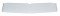 Stainless Steel Kenworth 12" Curved Windshield Drop Visor