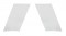 Stainless 2007+ Peterbilt 388 Hood Emblem Stripe Accent