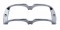Chrome Plastic Turtle Back Lens Guard