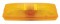 Rectangular Clearance/Marker Light W/ 2 Bulbs - Amber