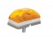 Stud Mounted Rectangular Incandescent Clearance Marker Light - Amber
