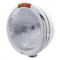 Chrome "Classic" Peterbilt H6024 Halogen Headlight W/ Incandescent Signal Light - Amber