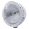 Stainless Steel "Bullet" Peterbilt Headlight - H6024 Halogen