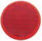2 3/8" Round Quick Mount Reflector - Red