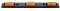 Incandescent Identification Bar Light - 3 Sealed Amber Light