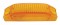 Incandescent Curved Rectangular Clearance/Marker Light - Amber