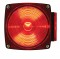 Incandescent 2" Stud-Mount Combination S/T/T Light - Red