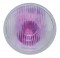 *Closeout* 7" Headlight W/ 10Mm Led Accent Light *Closeout* (High & Low Beam) - Purple
