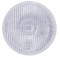 7" Headlight W/ 4 Micro Led Accent Light (High & Low Beam) - White