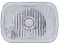 200Mm Crystal Rectangular Headlight - H4