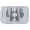 165Mm Crystal Rectangular Headlight (High Beam Only) - 9007