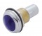 Incandescent 1 1/4" Round Utility Light - Blue