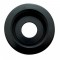Black Rubber 2 1/2" Flush Mount Grommet - Wide Lip