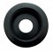Black Rubber 2 1/2" Recess Mount Grommet - Narrow Lip