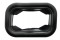 Black Rubber Rectangular Grommet