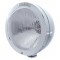 Stainless Steel "Bullet" Peterbilt H4 Halogen Headlight W/ 4 Amber Led Signal Light - Clear Lens