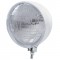 Stainless Steel Motorcycle "Rebel" Headlight - 6014 Seal Beam