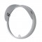 Chrome Plastic Led Light Bezel W/ Up-Side Down Visor - 38103 Series