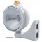 Cr. "Guide" Peterbilt Headlight H4 Halogen W/ 5 Amber Led Vintage 682-C Series 2 Top Mount Light - Amber Lens